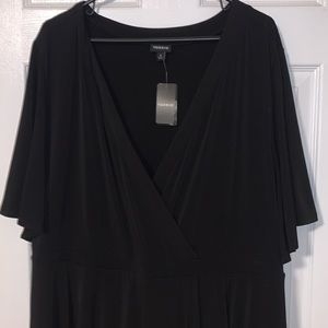 Torrid Size 3 V-neck black dress